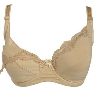 LE MYSTERE Women's Florence Maternity/Nursing Underwire Bra 161 Size 36G - Nude